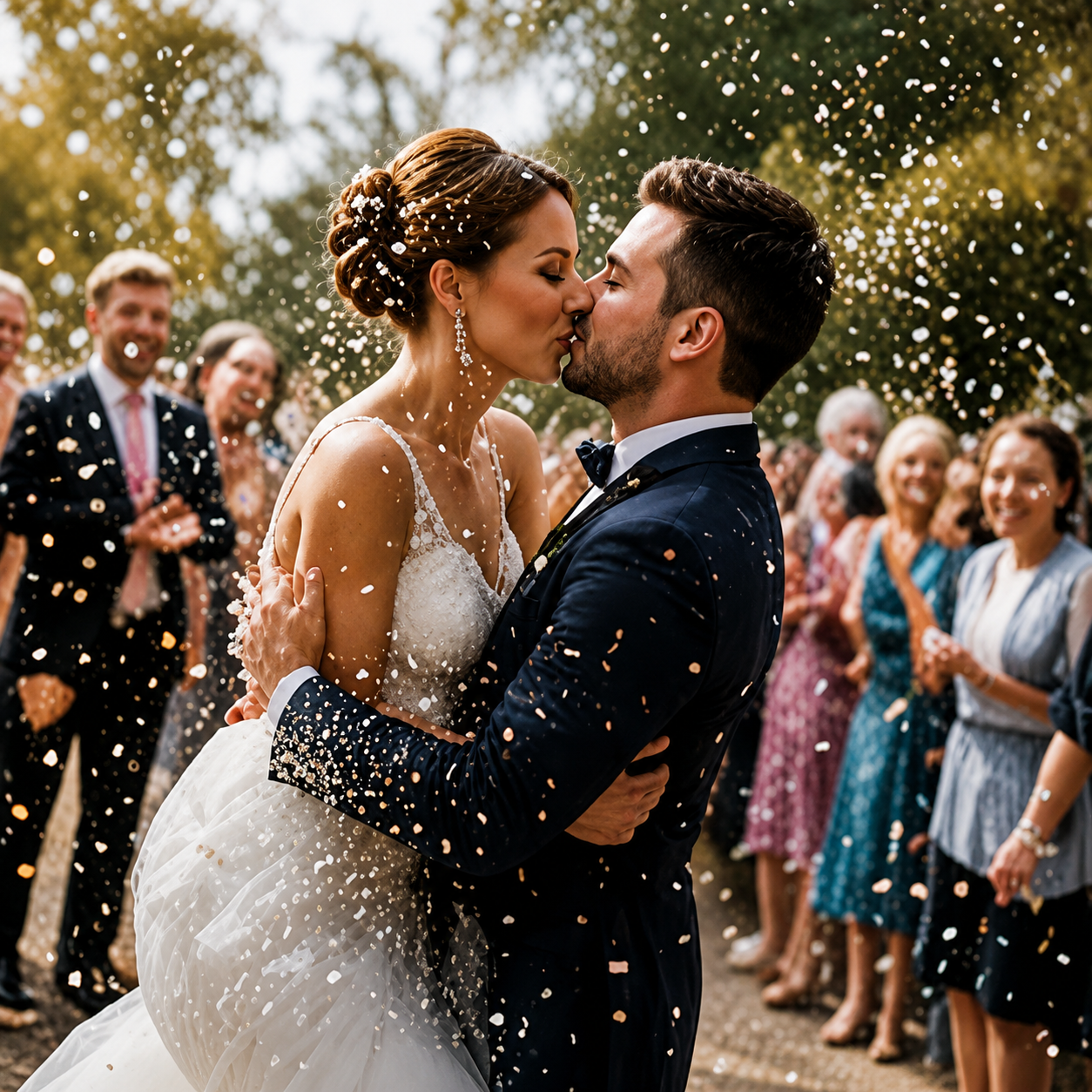 Wedding celebration photography